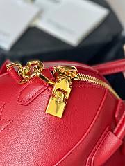 Givenchy Antigona Tote Handbag Red Gold Size 22 x 20 x 13 cm - 4