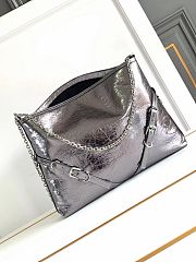 Givenchy Medium Voyou Bag Silver Size 40 x 27 x 6.5 cm - 1