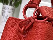 Louis Vuitton Capucines Mini Handbag M48865 Red Size 13.6 x 8 x 21 cm - 4