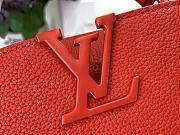 Louis Vuitton Capucines Mini Handbag M48865 Red Size 13.6 x 8 x 21 cm - 2