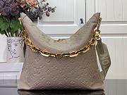 Louis Vuitton Coussin Hobo MM Handbag M12071 Taupe Size 38 x 33 x 10 cm - 1