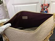 Louis Vuitton Coussin Hobo MM Handbag M12071 Taupe Size 38 x 33 x 10 cm - 3