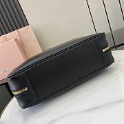 Miu Miu Leather Top Handle Bag Black Size 34 x 23 x 12 cm - 6