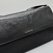 Balenciaga Grungy Shoulder Bag Black Size 42 x 27 x 9 cm - 2