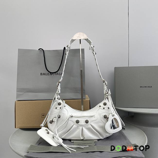 Balenciaga Le Cagole White Bag Size 33 x 16 x 8.4 cm - 1