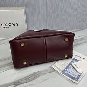 Givenchy G-Hobo Burgundy Medium Leather Shoulder Bag Size 31 x 15 x 43 cm - 4