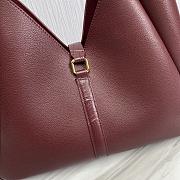 Givenchy G-Hobo Burgundy Medium Leather Shoulder Bag Size 31 x 15 x 43 cm - 2