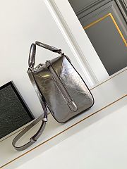 Givenchy Mini Antigona Cube Bag Silver Size 13 x 19 x 22 cm - 6