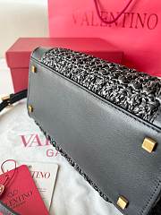 Valentino Vlogo Black Bag Size 27 x 11 x 8 cm - 4