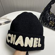 Chanel Wool Knitted Hat Black - 3