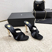 YSL Black Heels 7.5 cm - 1