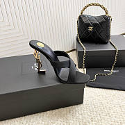 YSL Black Heels 7.5 cm - 5