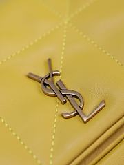 YSL Jamie 4.3 Mini In Lambskin Yellow Size 20 × 12 × 7 cm - 5