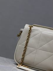 YSL Jamie 4.3 Mini In Lambskin White Size 20 × 12 × 7 cm - 5