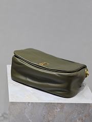 YSL Jamie 4.3 Small In Lambskin Green Size 25 × 16 × 9 cm - 2