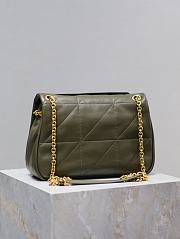 YSL Jamie 4.3 Small In Lambskin Green Size 25 × 16 × 9 cm - 4