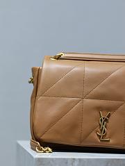 YSL Jamie 4.3 Small In Lambskin Brown Size 25 × 16 × 9 cm - 2