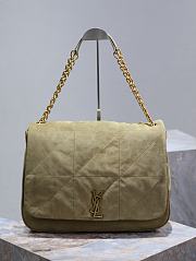 YSL Saint Laurent Women's Jamie 4.3 Shoulder Bag Suade Light Brown Size 43 x 29 x 9 cm - 1