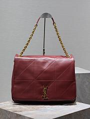 YSL Saint Laurent Women's Jamie 4.3 Shoulder Bag Red 01 Size 43 x 29 x 9 cm - 1