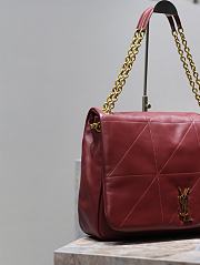 YSL Saint Laurent Women's Jamie 4.3 Shoulder Bag Red 01 Size 43 x 29 x 9 cm - 2