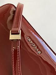 BVL Serpenti Forever Small Shoulder Bag Red Size 22 x 15 x 4.5 cm - 3