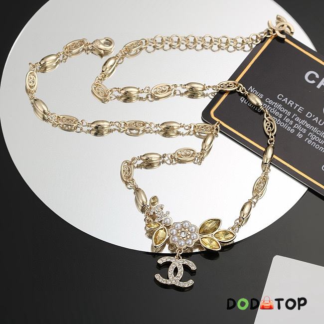 Chanel CC Diamond Necklace - 1