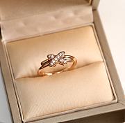 Chaumet Jeux de Liens ring Pink Gold/Silver - 6