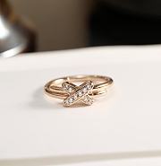 Chaumet Jeux de Liens ring Pink Gold/Silver - 5