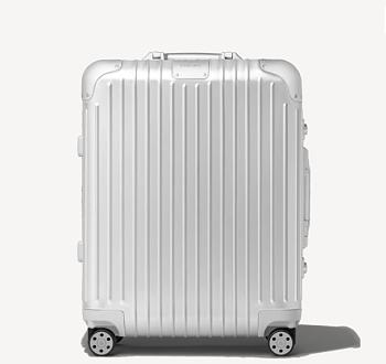 Rimowa Cabin Plus Silver Luggage Bag Size 57 x 44 x 25.5 cm