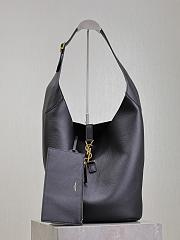 YSL Le 5à7 Large Black Bucket Underarm Bag Size 26 × 31.5 × 13.5 cm - 1