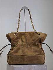 YSL Jamie Shopping Bag In Suede Size 27 × 34 × 3 cm - 2