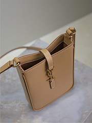 YSL Apricot Mobile Phone Bag Size 18 × 13.5 × 3.5 cm - 4