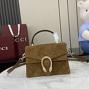 Gucci Dionysus Small Top Handle Bag Suade Size 22 x 16 x 8 cm - 1