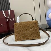 Gucci Dionysus Small Top Handle Bag Suade Size 22 x 16 x 8 cm - 5