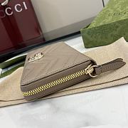 Gucci GG Double G Marmont Zipper Wallet Size 10.5 x 19 x 2 cm - 5