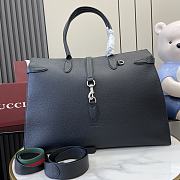 Gucci Large Tote Bag With Hook Closure Black Size 50 x 35 x 16 cm - 1