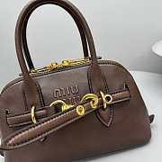 Miu Miu Aventure Shoulder Bag Brown Size 28 x 10 x 27 cm - 4