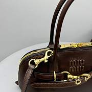 Miu Miu Aventure Shoulder Bag Brown Size 34 x 12 x 31 cm - 5