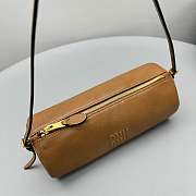 Miu Miu Nappa Pen Holder Bag Brown Size 22 x 10 x 9 cm - 5