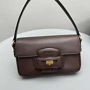 Miu Miu Penny Leather Bag Brown Size 24 x 15 x 5 cm - 3