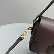 Miu Miu Penny Leather Bag Brown Size 24 x 15 x 5 cm - 2