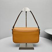 Miu Miu Penny Leather Bag Light Brown Size 24 x 15 x 5 cm - 4