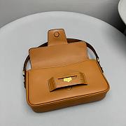 Miu Miu Penny Leather Bag Light Brown Size 24 x 15 x 5 cm - 3