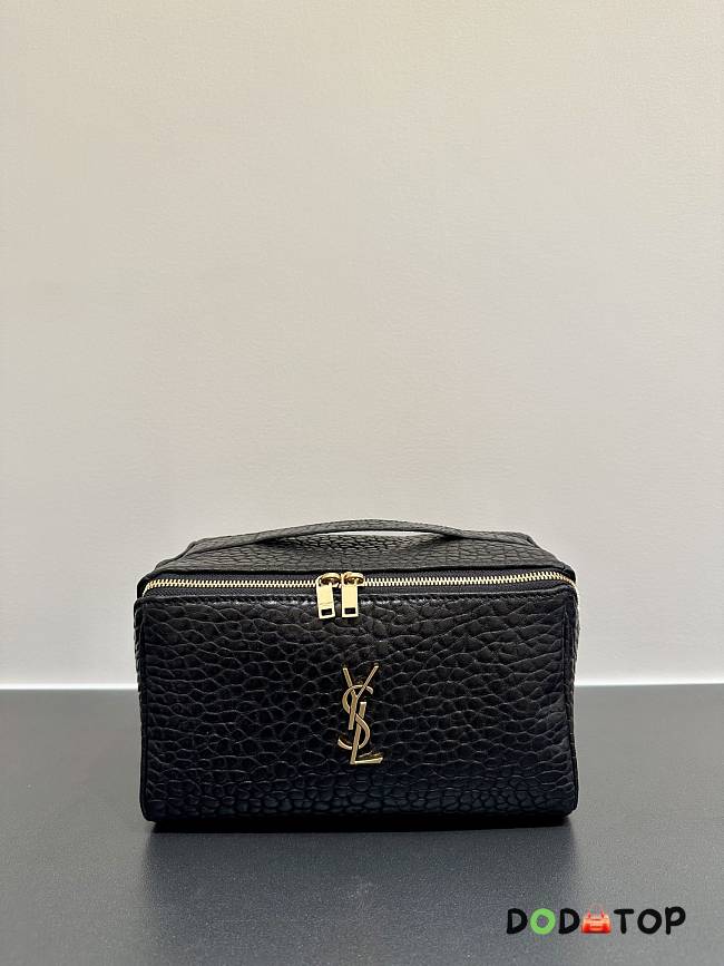 YSL Saint Laurent Cosmetic Pouch Black Size 21 x 13 x 13 cm - 1