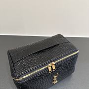 YSL Saint Laurent Cosmetic Pouch Black Size 21 x 13 x 13 cm - 3