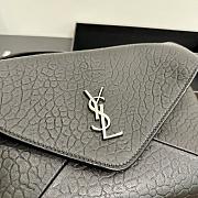 YSL Cassandre Envelope Messenger Black Size 23 x 16.5 x 6 cm - 6