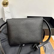 YSL Cassandre Envelope Messenger Black Size 23 x 16.5 x 6 cm - 3