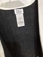 Miss Dior Wool Cape White 140 x 174 cm - 3