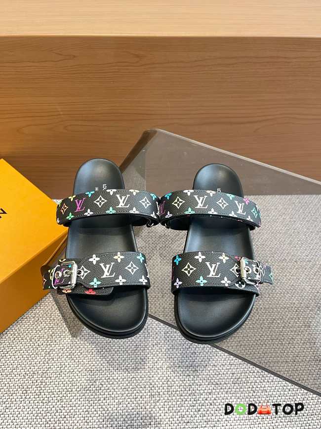 Louis Vuitton Slippers Black - 1