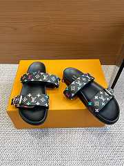 Louis Vuitton Slippers Black - 5